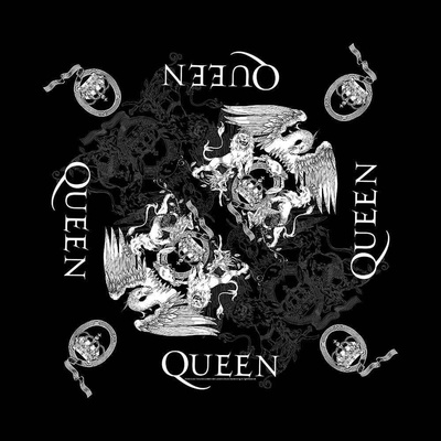 Queen Шал Crest Black (B118)