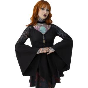 KILLSTAR дамска блуза KILLSTAR - Sacred Coven - Черна - KSRA011509