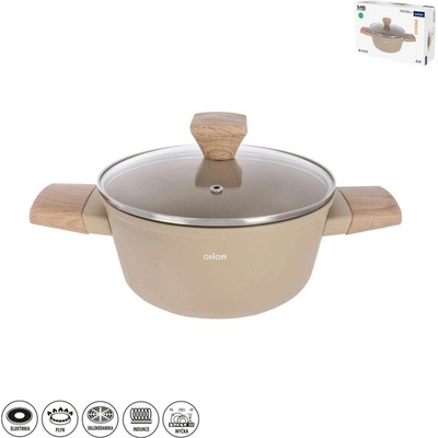 ORION Ecrina Kastrol se skleněnou poklicí, 2,3 l 113611