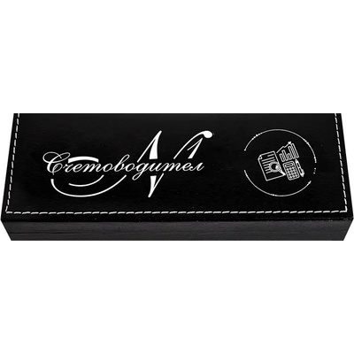 Луксозен комплект - Счетоводител, химикал със стилус и usb в кутия (К100128-2)