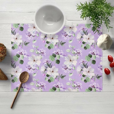 Biante prostírání PML-044 Květy magnolie na fialovém 35x45cm