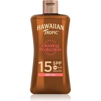 Hawaiian Tropic Protective Dry Oil Spray олио за слънце SPF 15 100ml