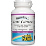 Natural Factors Mental Calmness / L-Theanine 125 mg [60 капсули]