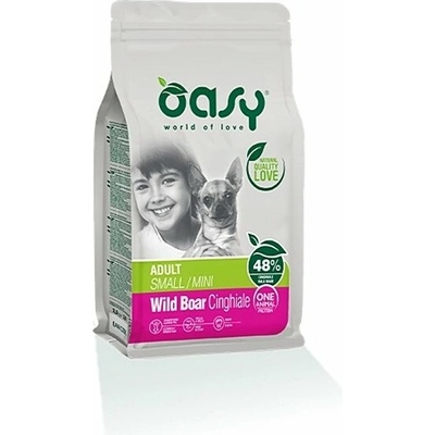 Oasy One Protein Adult S/Mini diviak 2,5 kg