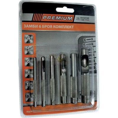 PREMIUM Замби 6 бр. комплект premium