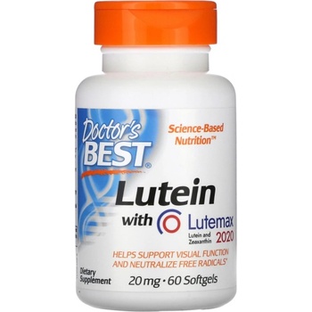 Image 1 of Doctor's Best BEST Lutein 20 mg [60 Гел капсули]
