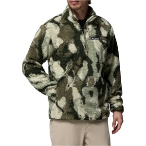 Columbia Мъжки поларен пуловер Columbia Rugged Ridge High Pile Half Zip Fleece jumper - Stone Green Treebark - размер XL (005-6148-1014)