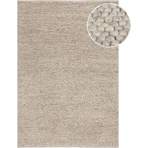 Flair Rugs Светлосив ръчно изработен килим със смес от вълна 160x230 cm Minerals - Flair Rugs (503119370812)