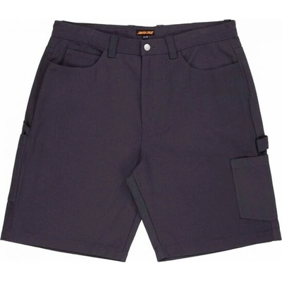 Santa Cruz kraťasy Carpenter Big Shorts Washed Black Canvas