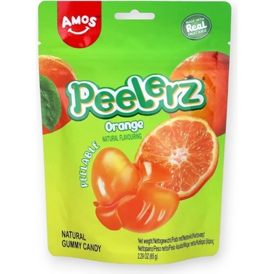 Amos Peelerz Gummy Orange 65 g