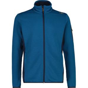 CMP Мъжко поларено яке CMP Striped Jacquard Jacket Fleece jacket - Petroleum - размер 48 (EU) (005-7022-0312)