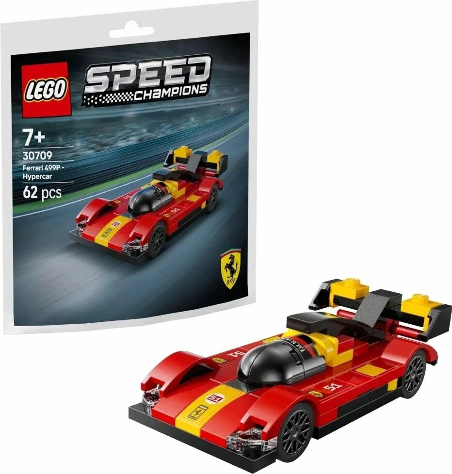 LEGO® Speed Champions 30709 Ferrari 499P – hyperautomobil od 3,06