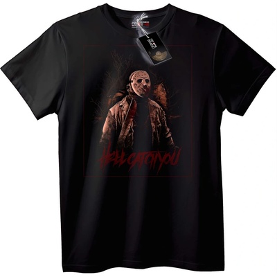 NOONEBRAND Тениска Джейсън Вурхийс Ужас - 2XL, Black