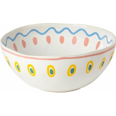 Costa Nova Biela kameninová misa Summer Bliss 28 cm