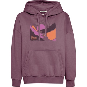 GreenBomb Дамски суичър GreenBomb River Sundown Mello Hoodie - Moorberry (117-3990-0114)
