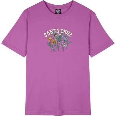 SANTA CRUZ tričko Field Strip T Shirt Hyper Violet HYPER VIOLET