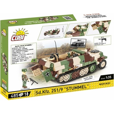 Cobi 2283 World War II 1:35 Nemecký kolopásový obrnený transportér Sd.Kfz. 251/9