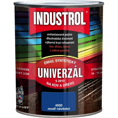 Industrol Univerzál S2013 0,6 l modř návěstní