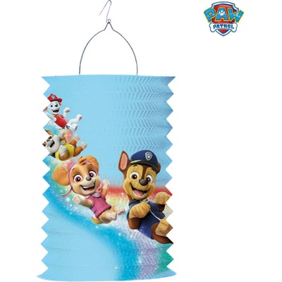 Závěsný lampion válec Tlapková Patrola 28 cm – Zboží Dáma