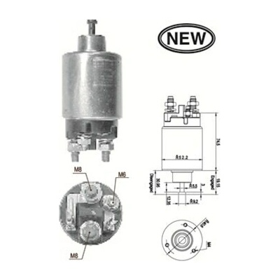 Elektromagnetický spínač pre żtartér MAGNETI MARELLI 940113050548