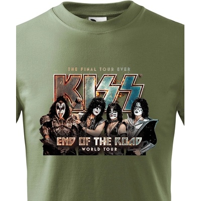 Kiss dětské tričko Military 69