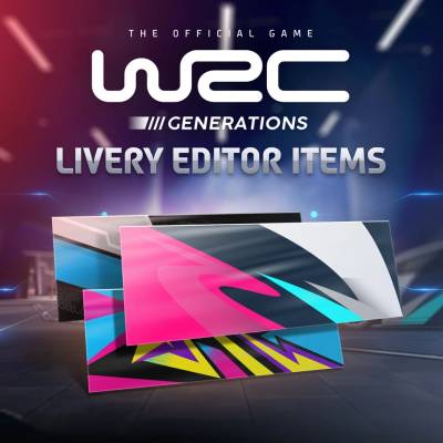 Игра WRC Generations - Livery editor extra items за PC Steam, Електронна доставка