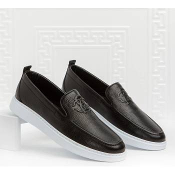 Marwells Мъжки обувки от естествена кожа - Черни 2021355 (302702_Черно)