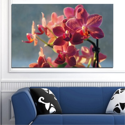 Vivid Home Декоративни панели Vivid Home от 1 част, Цветя, PVC, 100x65 см, №0252
