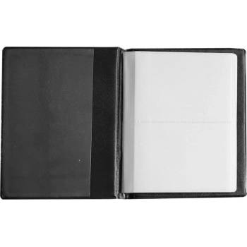 Top Office Визитник, с две отделения, за 40 визитки, черен (1070320016)