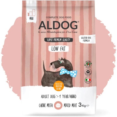 Aldog Low Fat mini kibble 3 kg
