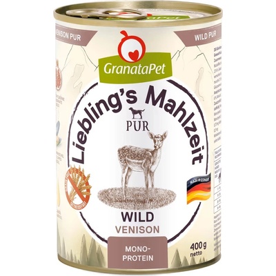 GranataPet Pur Zvěřina 400 g