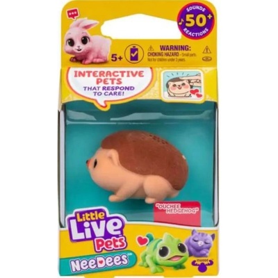 TM Toys Little Live Pets: Събираем животни Needees - таралежът Quchee (26655-OU)