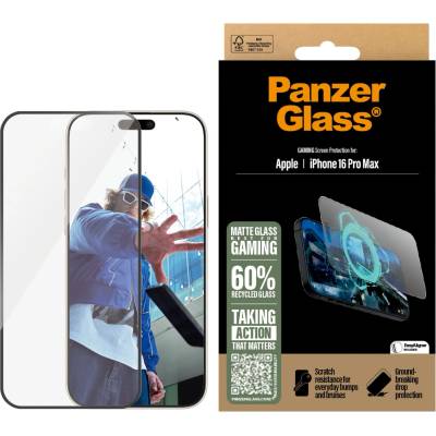 Panzer Стъклен протектор PanzerGlass - Gaming Ultra-Wide Fit, iPhone 16 Pro Max (5715685002366)