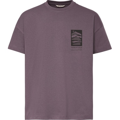Vaude Мъжка тениска Vaude Redmont Heavyweight T-Shirt - Purple Ash - размер XXL (216-7627-0315)