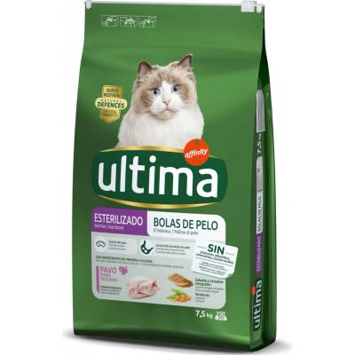 Ultima Cat Hairball 7.5 kg