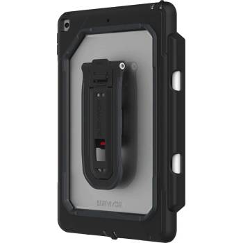 Image 1 of Griffin Survivor All Terrain Case - защита от най-висок клас за iPad 9 (2021), iPad 8 (2020), iPad 7 (2019) (черен-прозрачен)