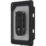 Griffin Survivor All Terrain Case - защита от най-висок клас за iPad 9 (2021), iPad 8 (2020), iPad 7 (2019) (черен-прозрачен)