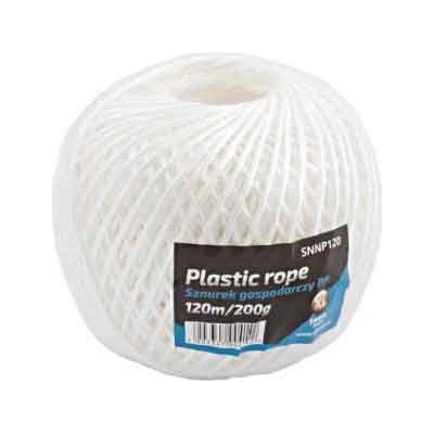 Špagát polypropylénový biely, klbko, dĺžka 120 m, 200 g, XL-TOOLS