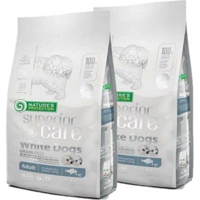 Nature's Protection Superior Care Grain Free White Fish Adult Small Breeds 2 x 1,5 kg