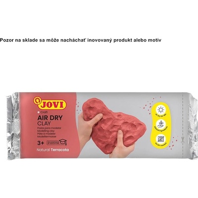 Samotvrdnúca modelovacia hmota JOVI 1000 g hnedá