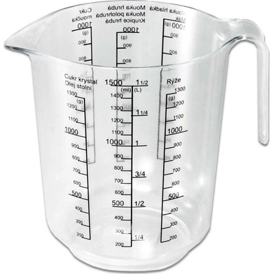 PETRAPLAST odměrka 1,5l s potiskem PH TRA MAT256577