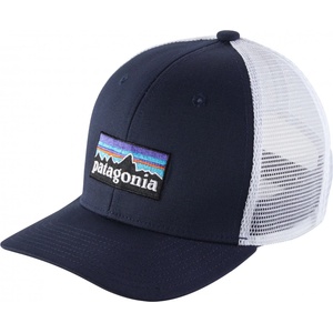 Patagonia Детска шапка с козирка Patagonia Kid's Trucker Hat Cap - P-6 Logo: Navy Blue - размер One Size (204-1695-1411)