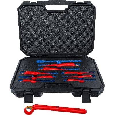 BGS technic Sada očkových klíčů VDE prodloužené zalomené 10 - 24 mm 9dílná BGS 72035