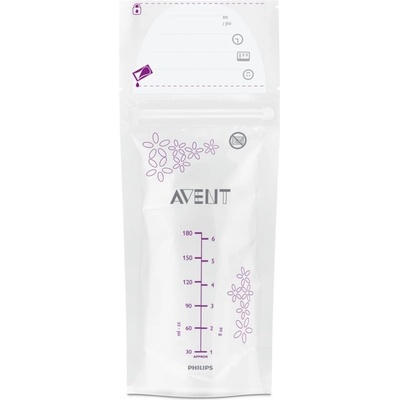 Philips Avent Breast Milk Bags SCF603/25 vrecúško na uchovanie materského mlieka 25x180 ml