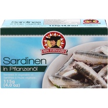 Don Fernando Sardinen Sardinky ve slunečnicovém oleji 115 g