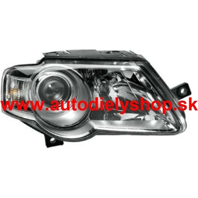 VW PASSAT "B6" 01/05- Predné svetlo pravé /VALEO/