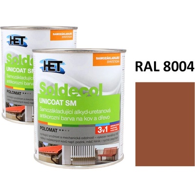 Soldecol UNICOAT SM 0,75L RAL 8004