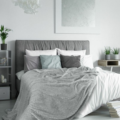 DEKA DESIGN91 CINDY 170X210 CM ŠEDÁ