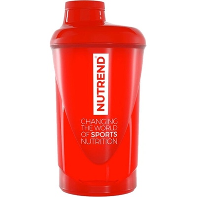 Nutrend Šejkr 600ml - červený