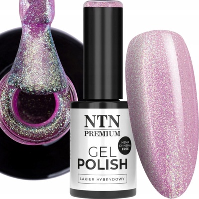 Hybridní lak na nehty NTN 5g Delight Sorbet Collection Třpytivý Č.149